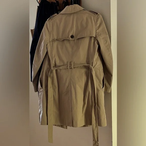 GAP Tan Trench Coat - Picture 9 of 9